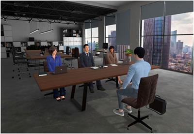 The influence of perspective on VR job interview training